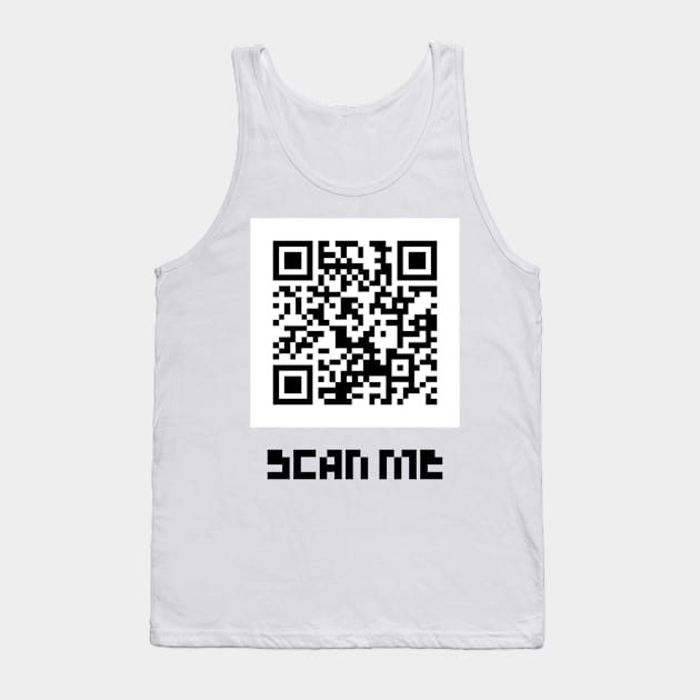 Qr Code Generator Scan me Tank Top by starnish